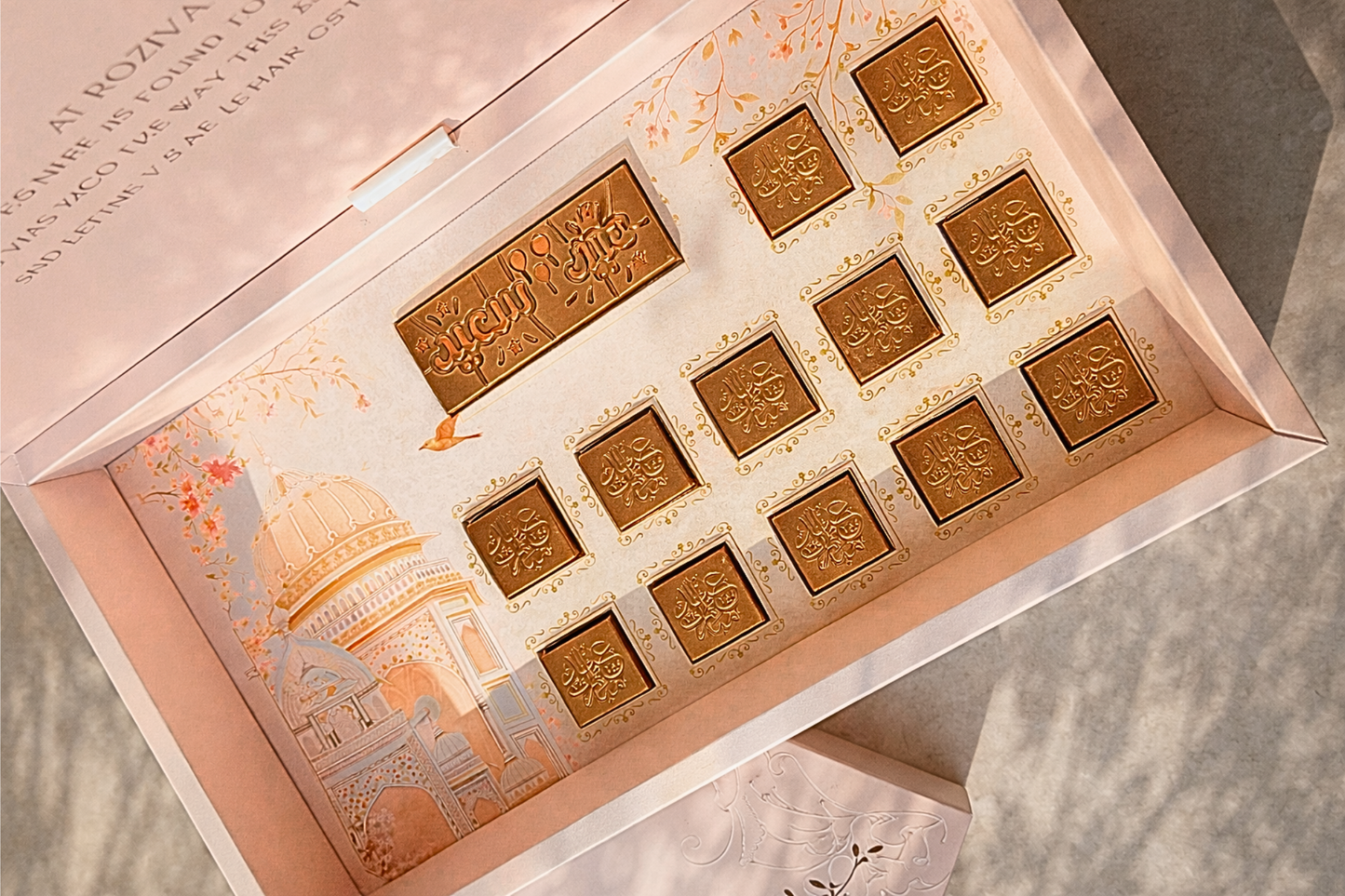 Roziva Golden Eid Box - Luxury Chocolate Collection