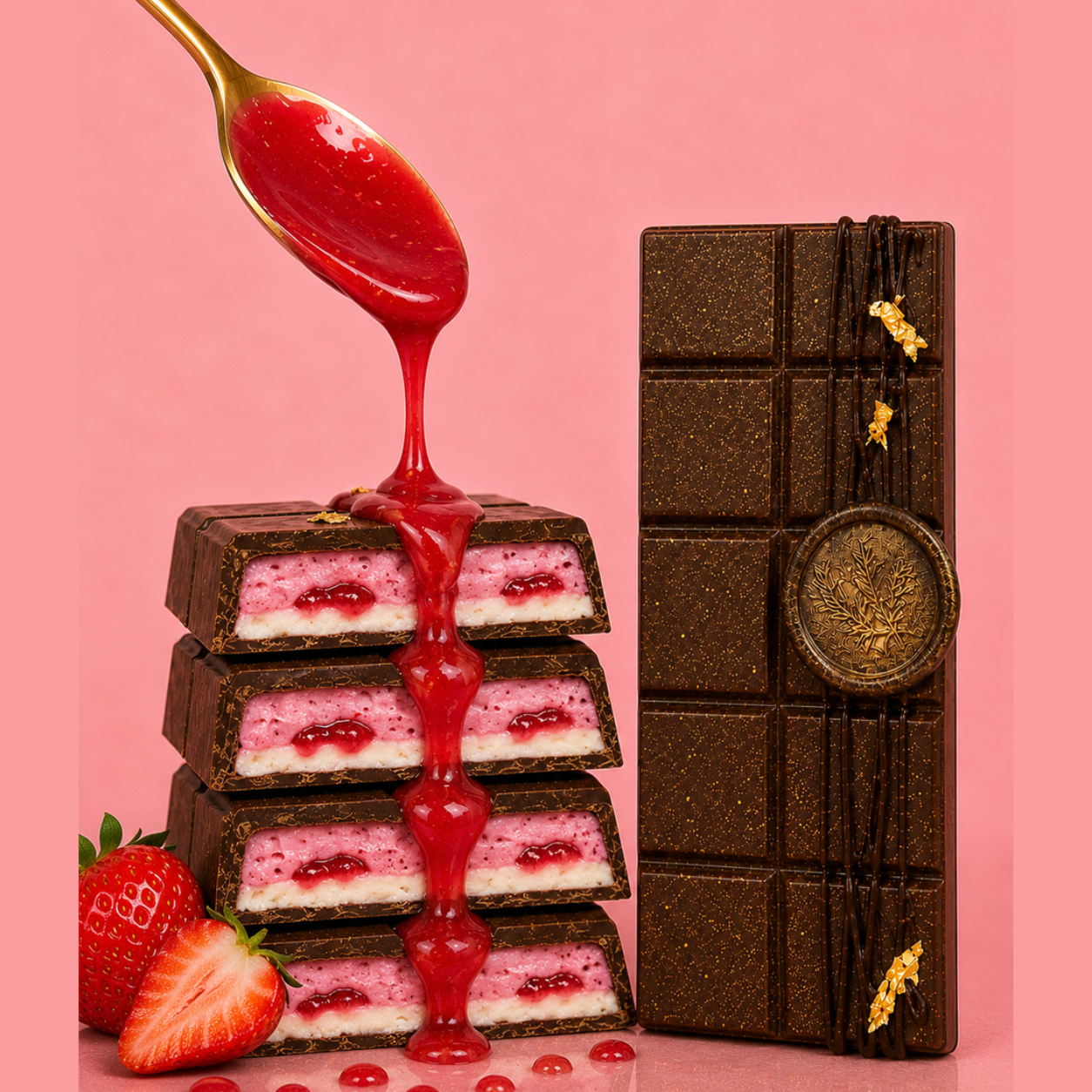 Strawberry Chocolate Bar