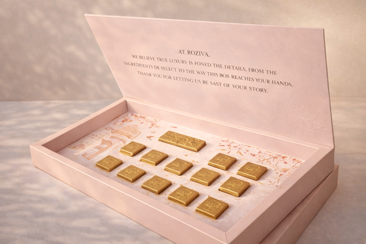 Roziva Golden Eid Box - Luxury Chocolate Collection