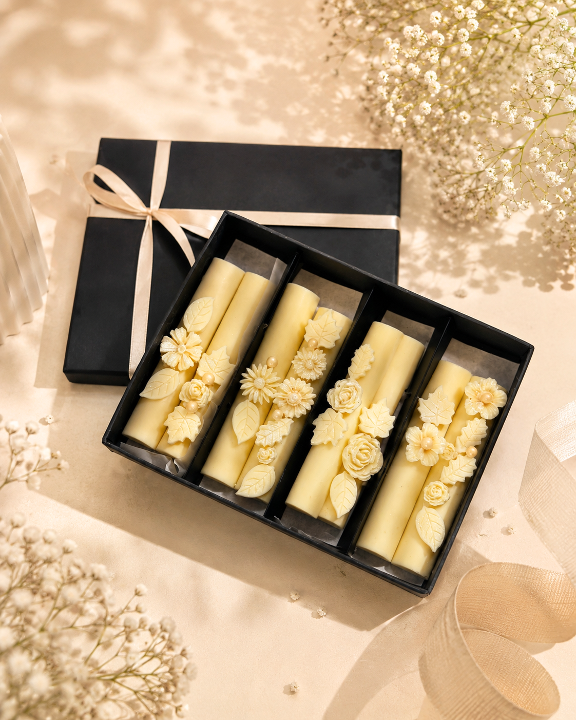 White Sticks Box (8 Pieces)