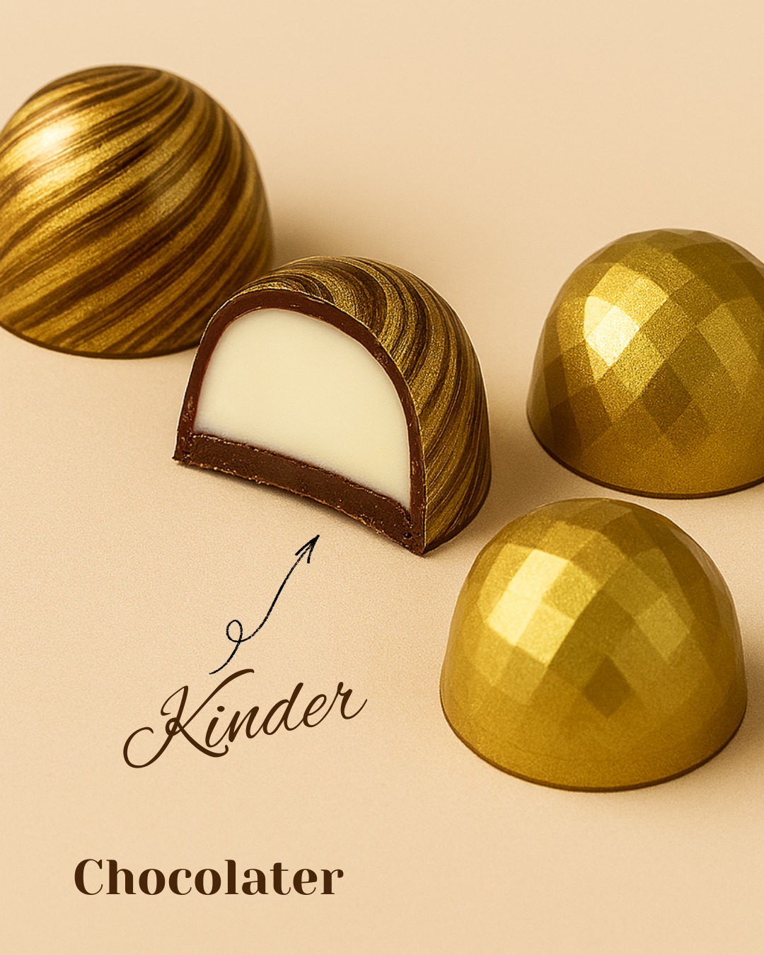Golden Chocolates Box – 25 Pieces
