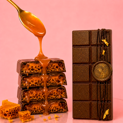 Caramel Honeycomb Chocolate Bar