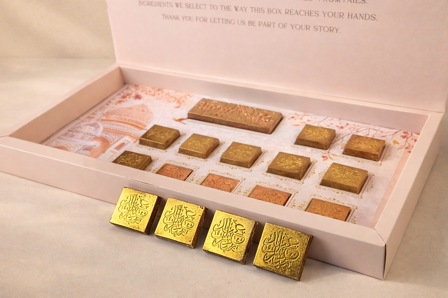 Roziva Golden Eid Box - Luxury Chocolate Collection