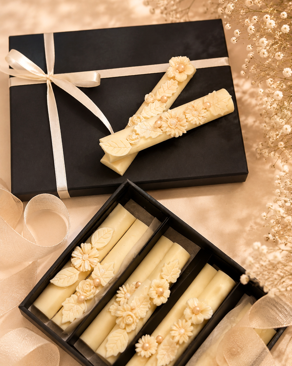 White Sticks Box (8 Pieces)