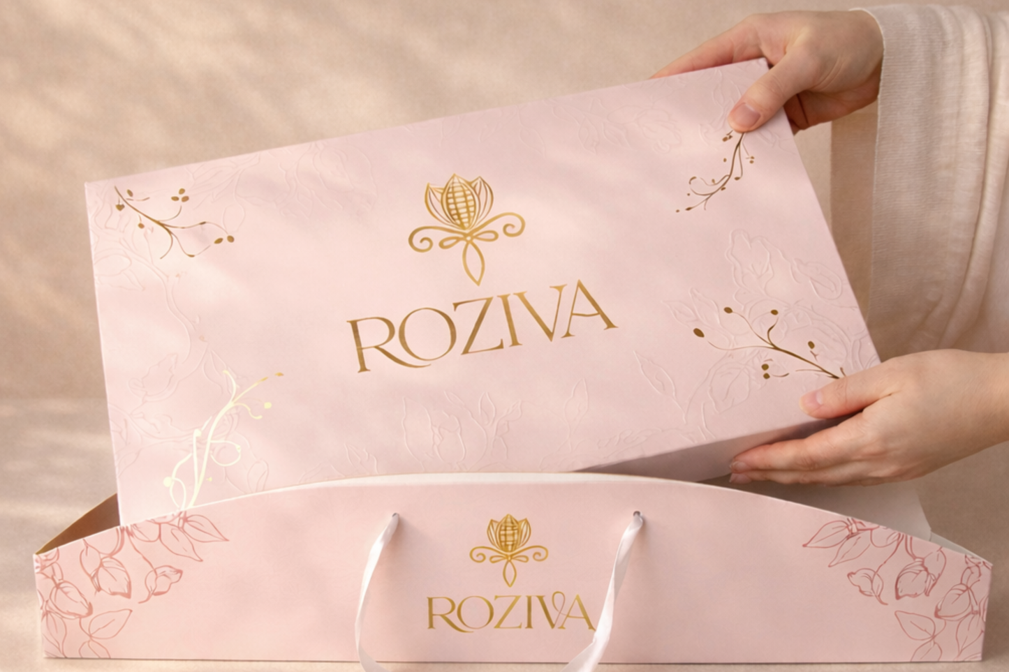 Roziva Golden Eid Box - Luxury Chocolate Collection