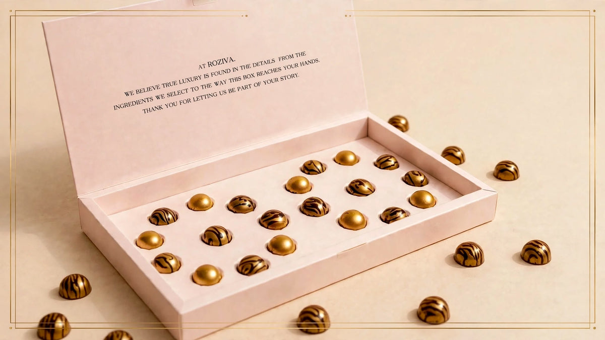 Golden Chocolate Bonbons