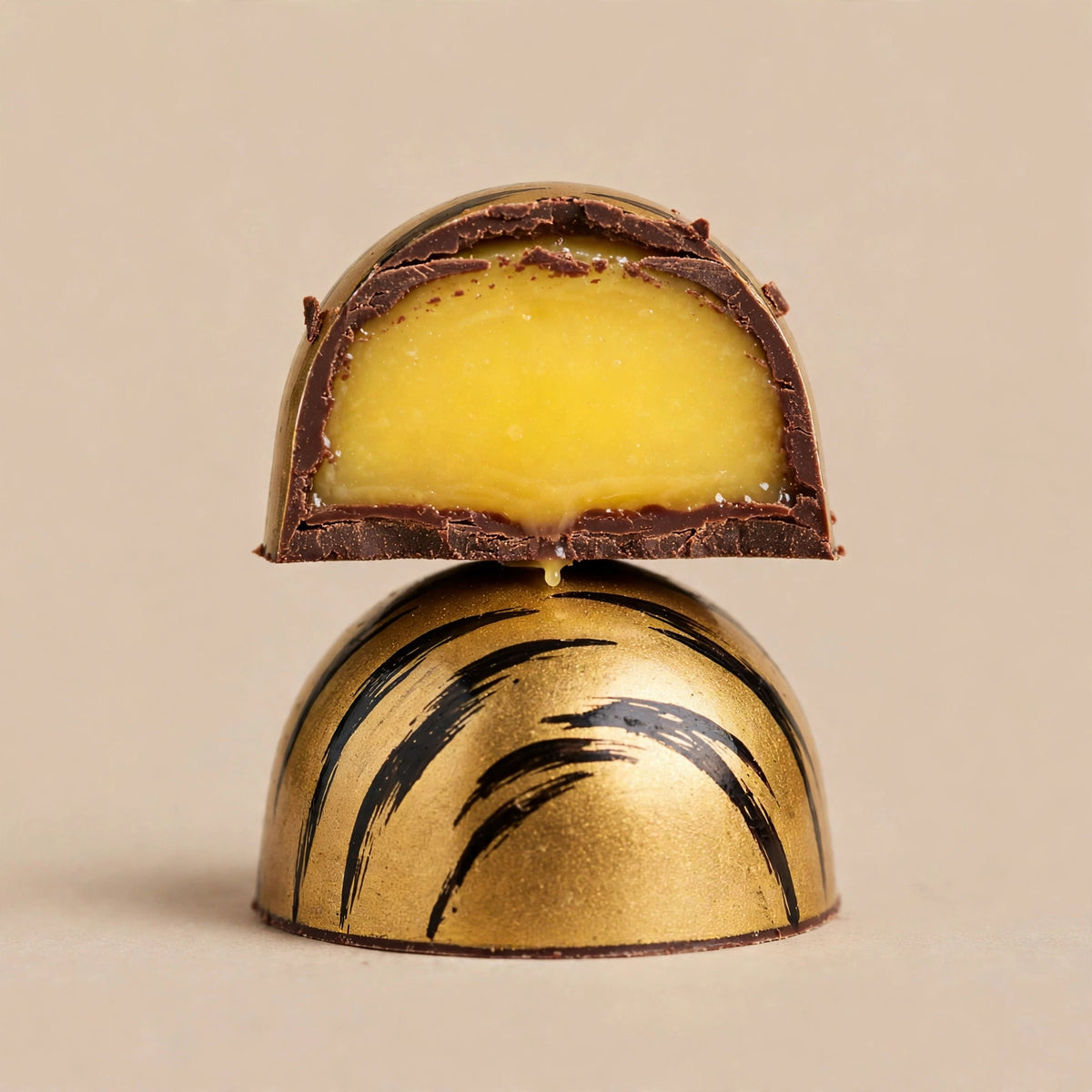 Golden Chocolate Bonbons